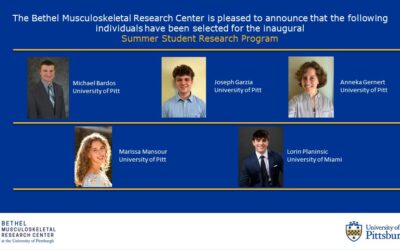 First Summer Student Research Program (SSRP) Cohort Announced